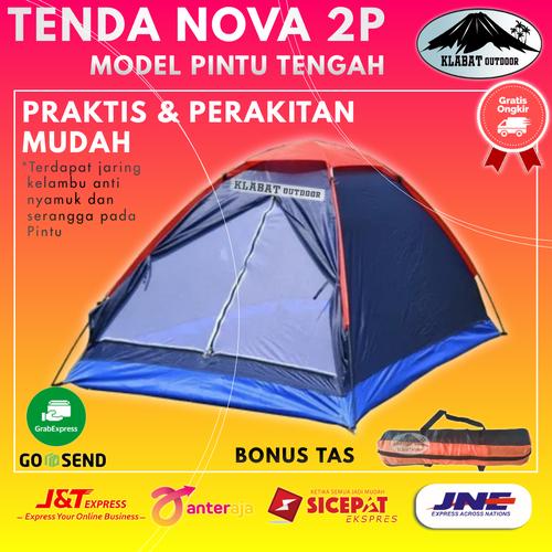 Promo Tenda Kemping Camping Anak Dewasa Gunung Outdoor Kapasitas 2