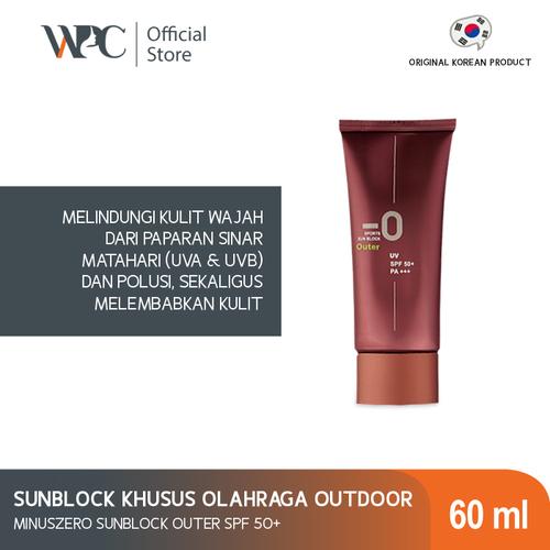 Foto Produk Minuszero sunblock outer SPF 50+ PA+++ 60ml | Tabir Surya Wajah dari Wijaya platinum official