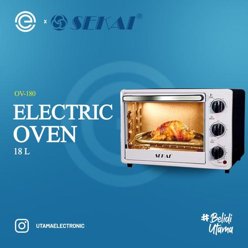 Foto Produk SEKAI Oven Listrik 18 Liter - OV 180 dari UTAMA_ELECTRONIC