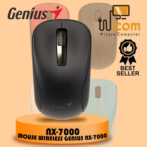 Foto Produk MOUSE WIRELESS GENIUS NX-7000 - Hitam dari WIJAYA COMPUTER SURABAYA