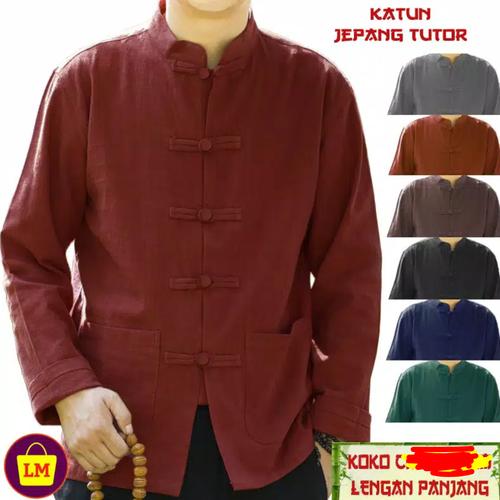 Foto Produk baju china/ip man/baju kemeja/baju pria/kemeja cina/imlek/. ...v3.. o dari Barang serba murah.