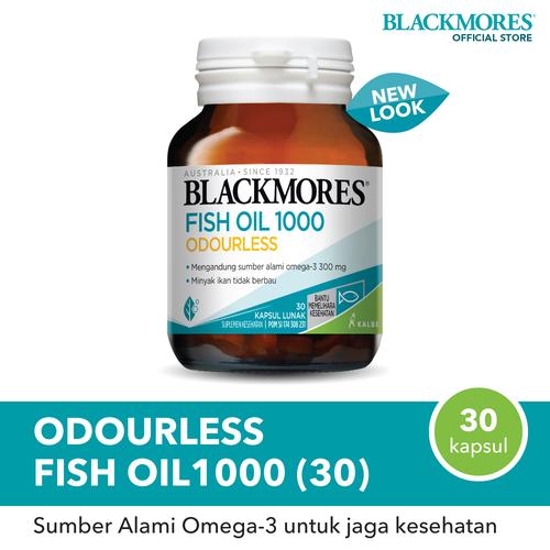 Foto Produk Blackmores Odourless Fish Oil 1000 (30) dari Blackmores Wellness