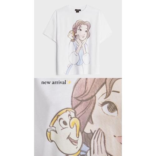 Jual Bershka Disney Belle tshirt Ori 