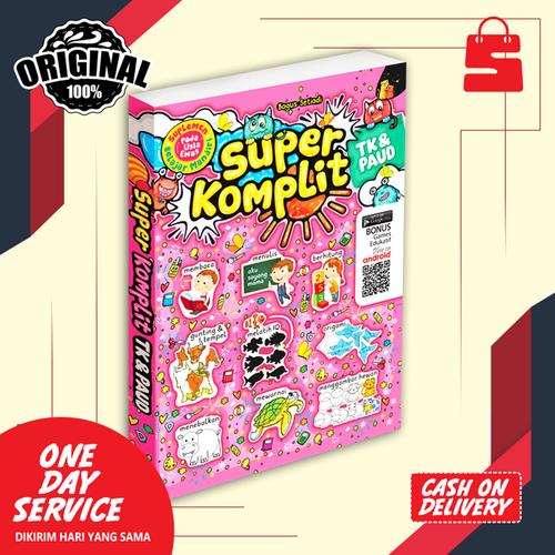 Foto Produk BUKU ANAK TK PAUD SUPER KOMPLIT TK & PAUD : SUPLEMEN BELAJAR dari tokosepuluhsby