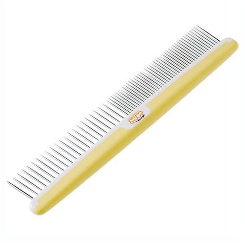Foto Produk DoggyMan 83869 NHS69 Wide Narrow Teeth Comb for Dog Cat Sisir Brush dari Hime petshop