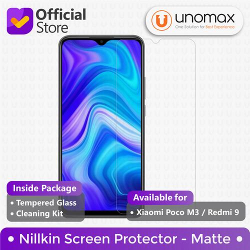 Foto Produk Screen Protector Xiaomi Poco M3 / Redmi 9 Nillkin - Matte (Anti Glare) dari unomax
