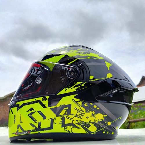 Jual Helm KYT NFR Neutron Yellow 