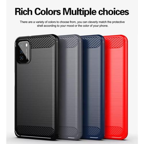 Foto Produk POCO M3 SOFT CASE CARBON FIBER BRUSH 02 dari NICE CASE
