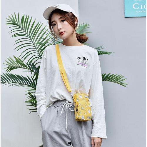 Foto Produk TS153 Tas Wanita Selempang Mini Summer Egg Sling Bag - yellow dari Dneo Store