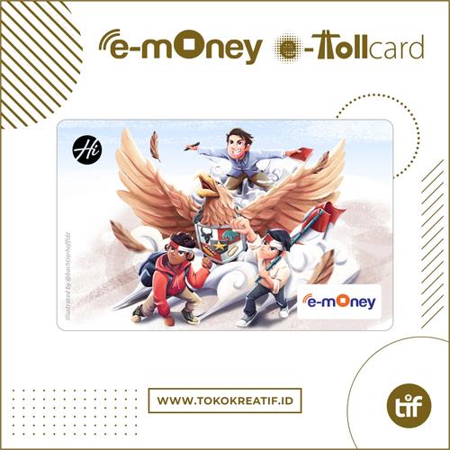 Foto Produk eMoney eToll Mandiri "Terbanglah Garudaku" dari TokoKreatif ID