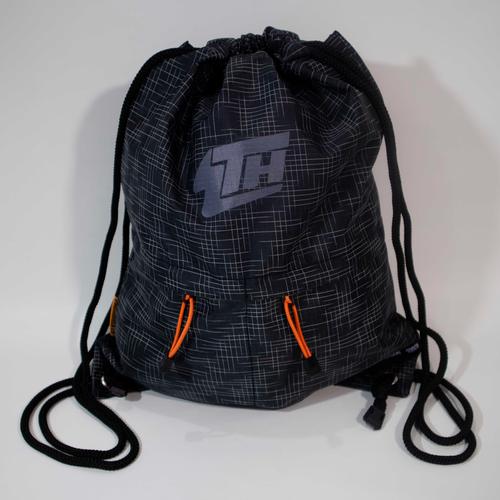 Foto Produk Tas Serut/Drawstring Backpack Wutdaheck V2 Dengan Puring - Hitam dari Wutdaheck