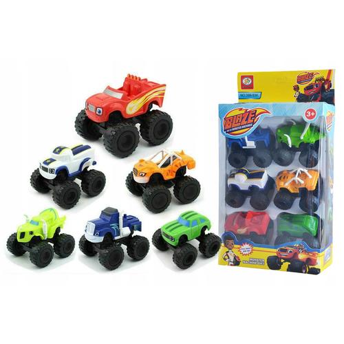 Foto Produk Mainan Mobil Blaze and The Monster Machine 6 pcs pullback dari ciustoys