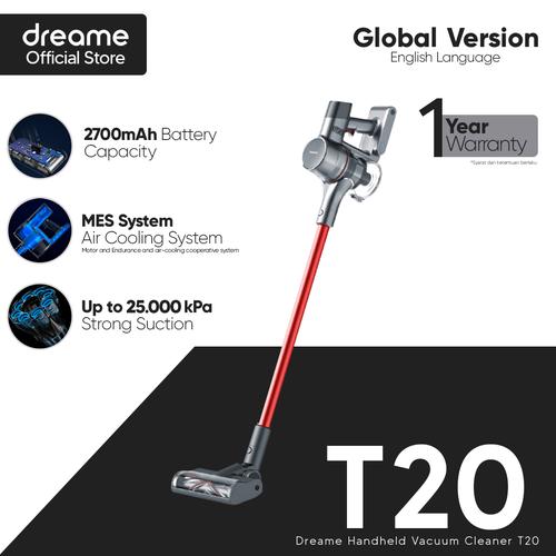 Promo Dreame T20 Handheld Vacuum 25000Pa cordless Penyedot Debu - Jakarta  Barat - Homme Electronic | Tokopedia