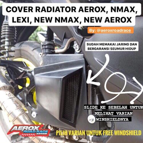 Foto Produk cover radiator aerox / lexi - V2 Free WS, AEROX dari Rifqi raiqal ikuy