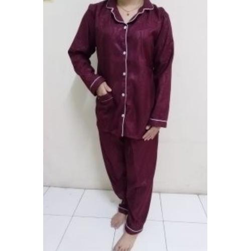 Foto Produk PIYAMA PP JUMBO XXL Big Size - MARUN dari cantik piyama