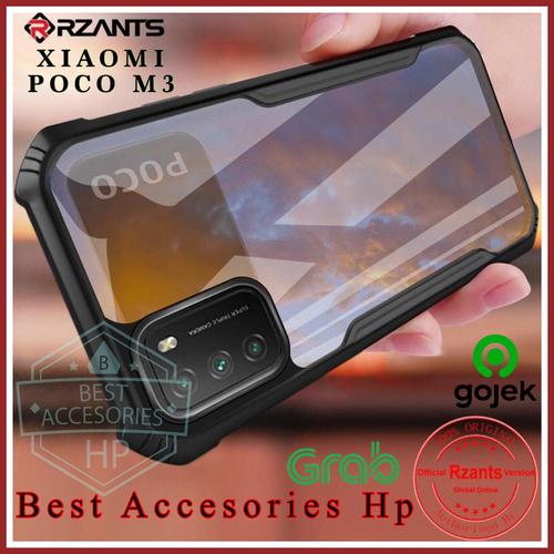 Foto Produk XIAOMI POCO M3 RZANTS BLADE ORIGINAL HARD CASE CLEAR COVER CASING TPU dari Best accesories hp