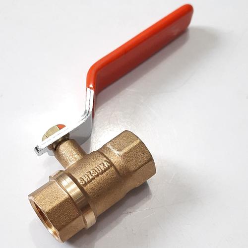 Foto Produk Ball Valve Kuningan / Brass 1/2" (inch) / Stop kran Kuningan dari Maha jaya 889