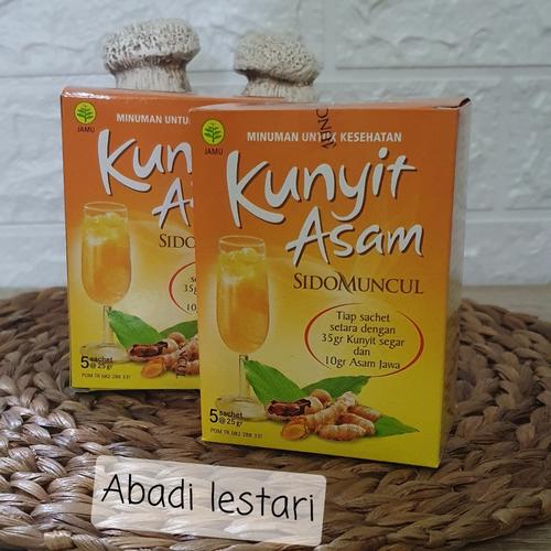 Jual Kunyit Asam Sido Muncul 1 Box 5sachet Jakarta Timur Abadilestari Tokopedia