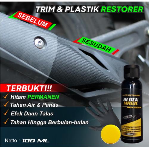 Jual Auto Detailing Trim Restorer Penghitam Plastik Body Motor dan Mobil Kab. Ponorogo