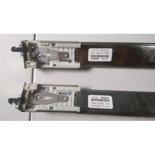 IBM 19 Rackschienen 00D9374 / 00D9375 Vollauszug IBM X3650 M4 X3550 M4 #51