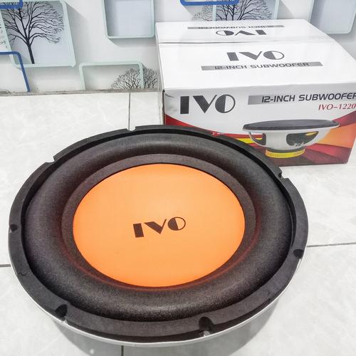 speaker subwoofer 12 inch double coil 
