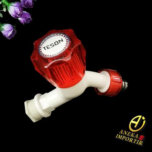 Foto Produk KERAN KRAN AIR TAMAN PVC TRANSPARAN /MERK TESON dari Aneka Importir