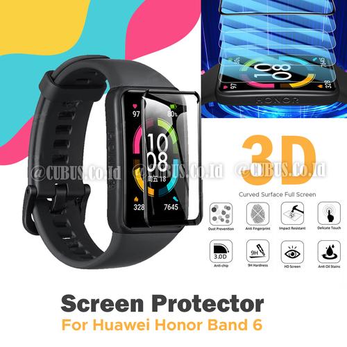 Foto Produk Antigores Screen Protector 3D Curved For Huawei Honor Band 6 dari Cubus_Co_ID