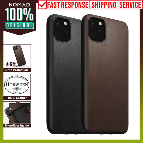 Foto Produk Case iPhone 11 Pro Max / 11 Pro / 11 Nomad Rugged Premium Leather - Rustic Brown, iPhone 11 dari Nomad Official