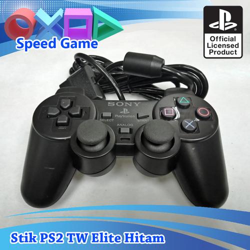 Foto Produk Stick stik Ps 2 PS2 tw ELITE - Hitam dari Speed Game