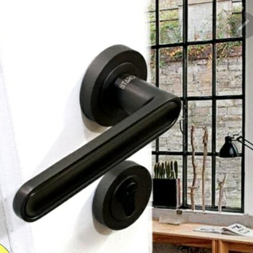 Jual Door handle roses minimalis starck gagang pintu kayu kontemporer