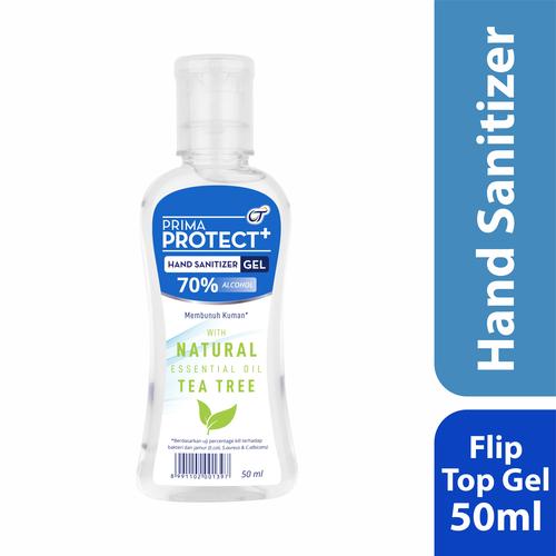 Foto Produk Prima Protect+ Hand Sanitizer Gel 50ml - Tea Tree dari Prima Protect Plus