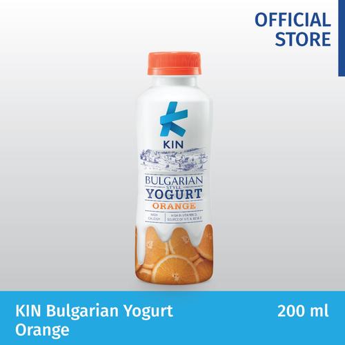Foto Produk KIN BULGARIAN YOGURT ORANGE 200 ML dari Kindairy ID