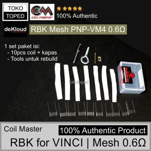 Pnp Vm4 0.6 Ohm Coil Replacement VooPoo – PNP-VM4 Coil 0.6 Ohm 5pk