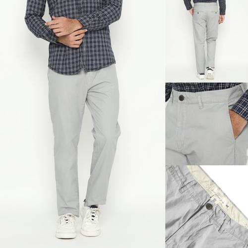 Foto Produk Celana H&M Slim Fit Cotton Twill Chino Light Grey Original HnM Panjang - 28 dari OTOMO Store