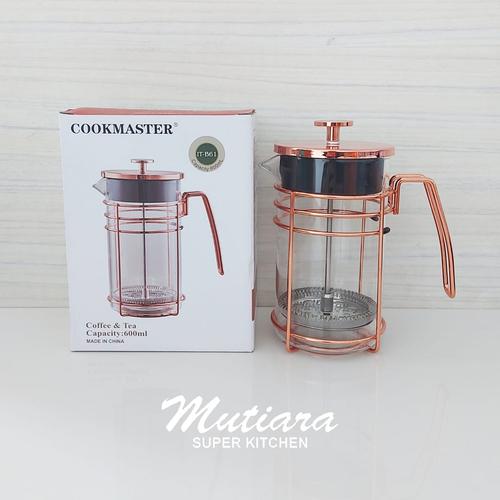 Jual Coffee Tea Press Plunger Pot 600ml 