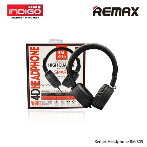 Jual Remax Headphone RM-805 / Remax RM-805 Wired Headphone High Quality -  Kota Medan - Indigo Computer House | Tokopedia