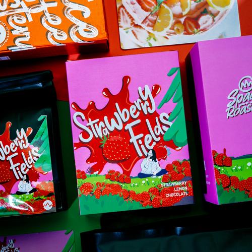 Foto Produk Strawberry Fields (200 gr) roasted beans specialty coffee biji kopi dari Space Roastery