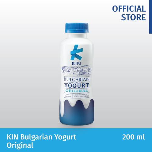 Foto Produk KIN BULGARIAN YOGURT ORIGINAL 200 ML dari Kindairy ID