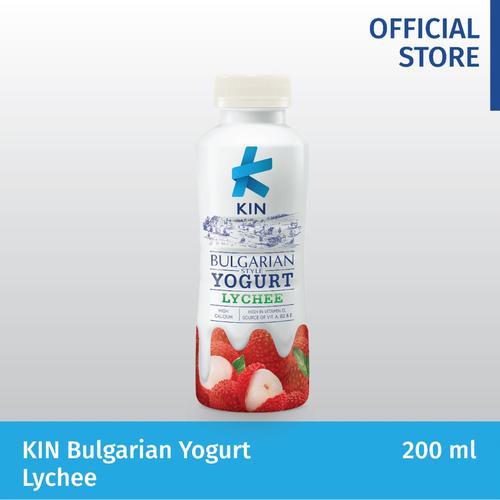 Foto Produk KIN BULGARIAN YOGURT LYCHEE 200 ML dari Kindairy ID