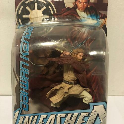 Obi Wan Unleashed Star Wars Hasbro MOC 