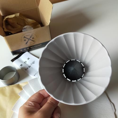 Gambar ROK W1 Dripper Pour Over Coffee Filter - alat kopi manual brew dari ROK W1 Dripper Jakarta Pusat Tokopedia