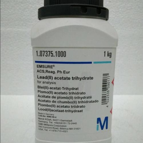 Jual Timbal(II) Acetat/Lead Acetat trihydrat Merck 10 gram Kab. Bogor