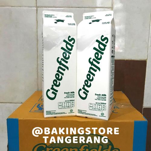 Foto Produk Susu segar Fresh milk Greenfields 1 L dari Baking Store Tangerang