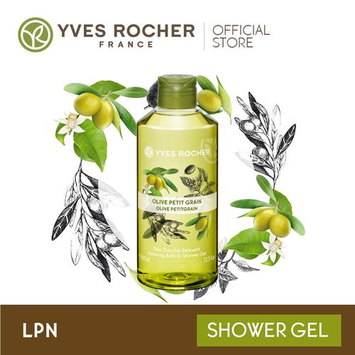 Gambar Yves Rocher Relaxing Shower Gel Olive Petitgrain 400 ml dari Yves Rocher Indonesia Jakarta Utara Tokopedia