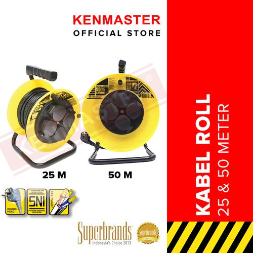 Gambar Kenmaster Kabel Roll 25M - Serba Guna - 25 METER dari Kenmaster Official Jakarta Utara Tokopedia