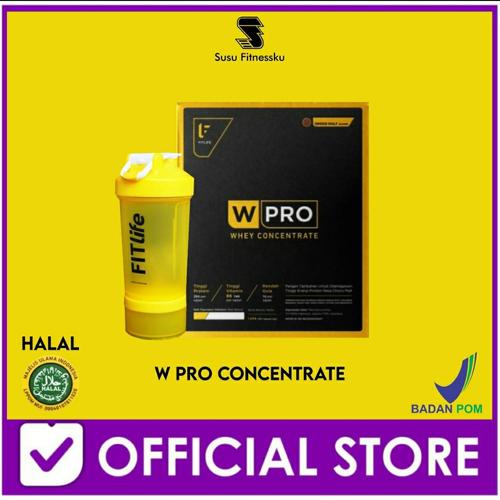 Foto Produk FITlife True Whey 100% Concentrate, 60 serving, 1.5 kg dari Susu fitnessku