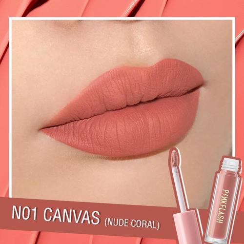 Foto Produk PINKFLASH L01 Ohmykiss Lipstick Cair Matte - N01 dari Gadget Holic