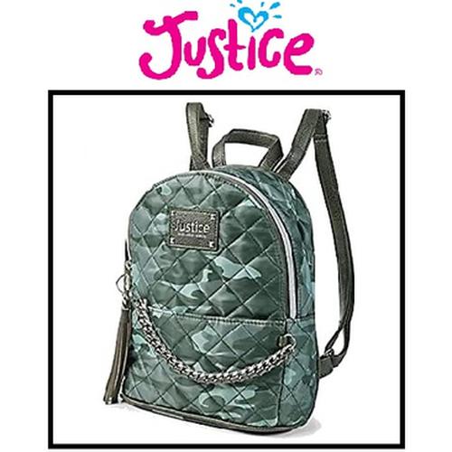 Jual justice original camo quilted mini 