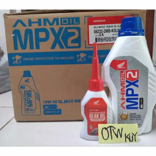 Foto Produk Paket oli honda matic mpx 2 for Honda matic all beat.all vario.scoopy. dari OTW KUY