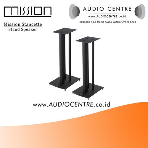 Jual Mission Standcette Stand Speaker Black /Pair Jakarta Barat
